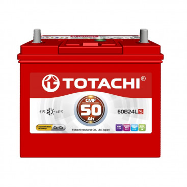 Аккумулятор Totachi KOR CMF 50 LS, 60B24L, 50A
