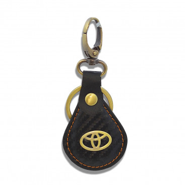 Брелок на ключ Toyota № 2 кожа