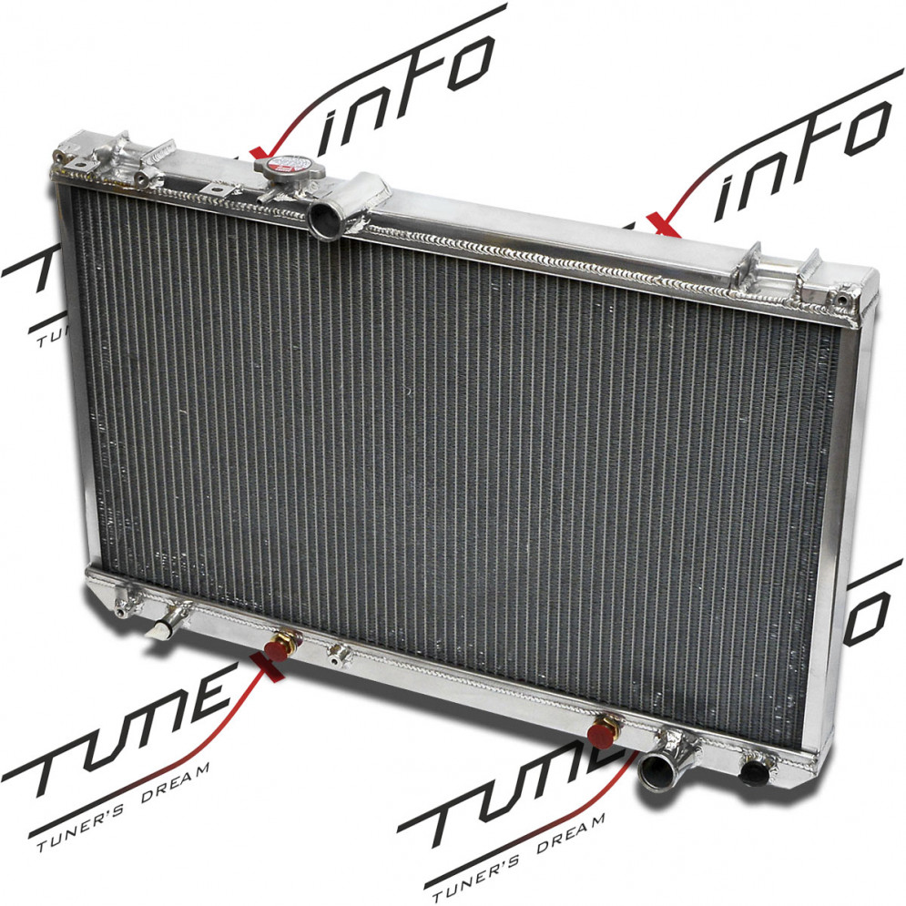Радиатор алюминиевый Toyota Mark JZX90 атмо 40mm AT, купить со скидкой, ajr-TJZX90A-AT40 