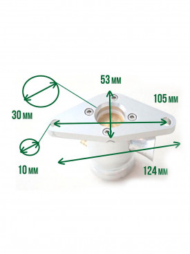 Blow Off, перепускной клапан Turbosmart dual для Subaru Impreza, Forester 2001-2007