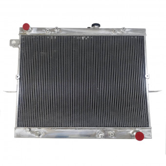 Радиатор алюминиевый Toyota Land Cruiser 100 1FZFE, 1HDFTE 98+ 40mm AT, 16400-66110