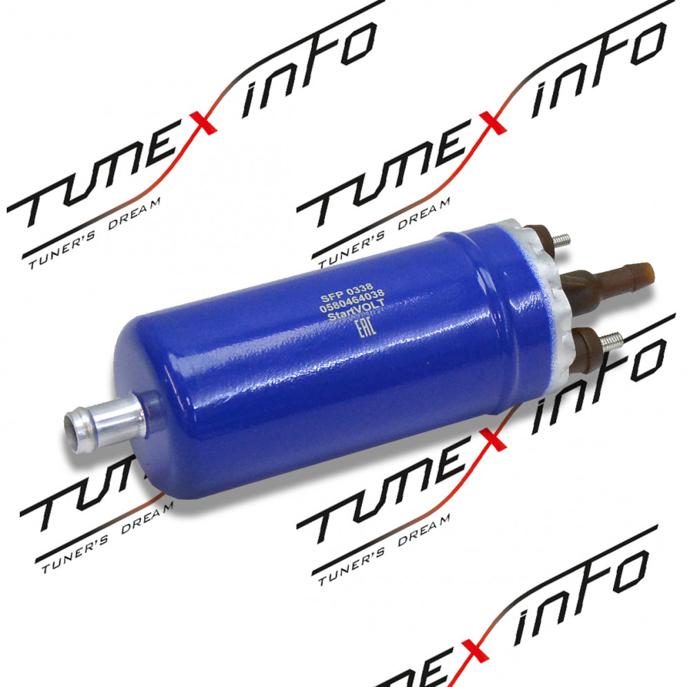 Насос топливный, бензонасос 100л\ч внешний ГАЗ, BMW, Jaguar Renault, Citroen, MB СтартВольт SFP 0338, купить со скидкой, SFP 0338 
