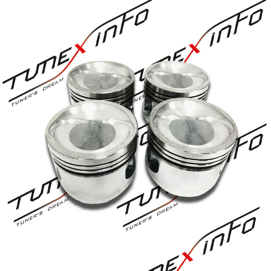 Поршни турбо 20 куб. ВАЗ 2110 8V, комплект 4шт., купить со скидкой, DPT-00000621 