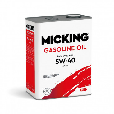 Масло моторное 5W40 синтетика Micking Gasoline Oil MG1 SP