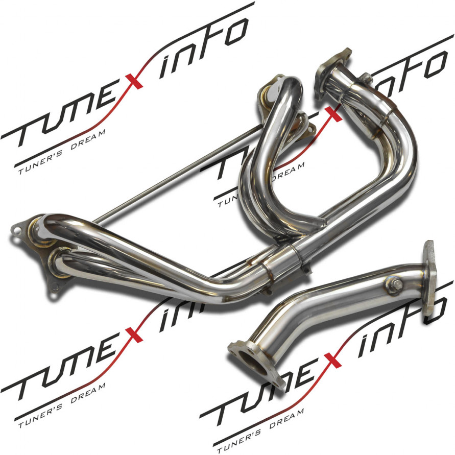 Выпускной коллектор Subaru Impreza GD, Forester, Legacy WRX STi 1997-2007 равнодлинный, купить со скидкой, 100.8257 