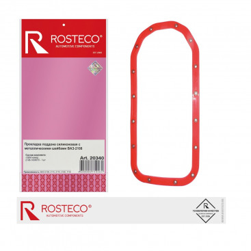 Прокладка поддона усиленная шайбами ВАЗ 2108-15 Rosteco 2108-1009070