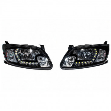Фары Lada Granta 2190-91 LED с ДХО 2шт, (ZFT 309 LED)