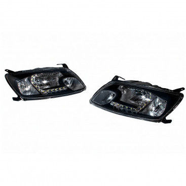 Фары Lada Granta 2190-91 LED с ДХО 2шт, (ZFT 309 LED)