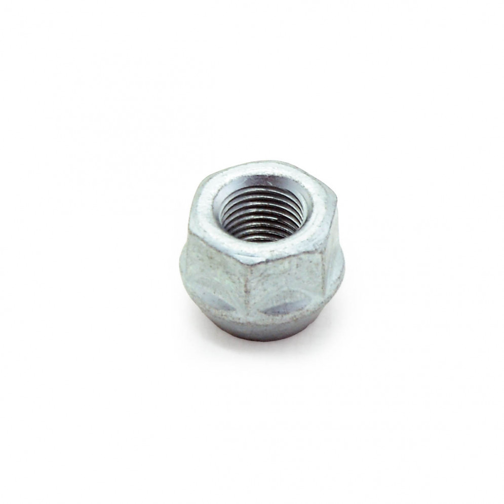 Гайка колесная M12 x 1.25 х 17мм конус, сквозная, 1шт, купить со скидкой, 21230-3101040-008 Гайка колесная M12 x 1.25 х 17мм конус, сквозная, 1шт 