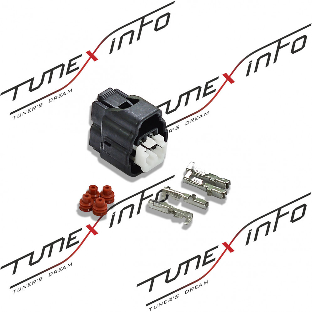 Разъем, фишка 4 пина кислородного датчика Toyota 90980-10869, купить со скидкой, ent-F027 