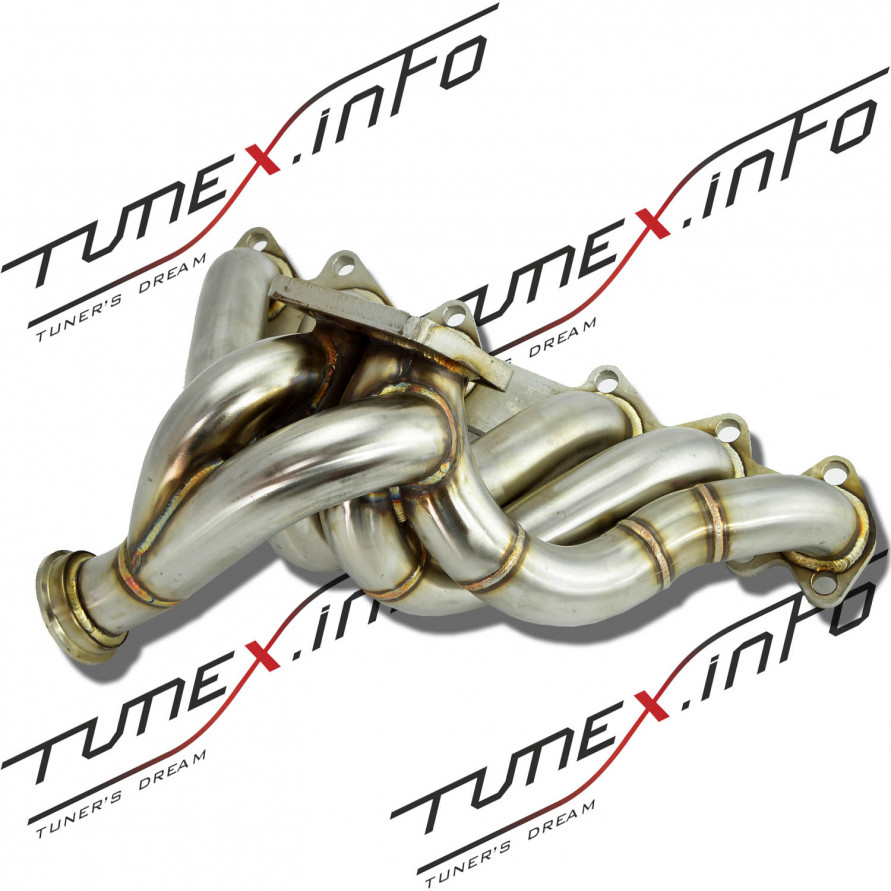 Выпускной коллектор Toyota 2JZ-GTE T4 Twin-Scroll тип 3, 3мм, купить со скидкой, 100.8272 