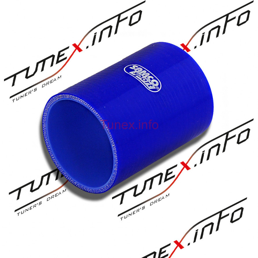 Патрубок силиконовый 0гр 89мм L=76мм, купить со скидкой, 000089blue 