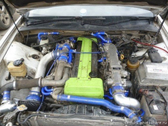 Патрубки системы охлаждения Toyota JZX90, 1JZ-GTE Twin Turbo 27шт