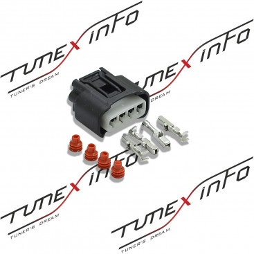 Разъем, фишка 4 пина катушки зажигания Toyota, Lexus, Peugeot 90980-11885