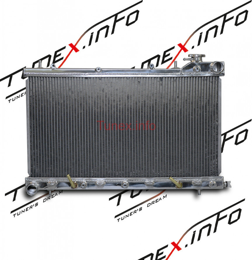Радиатор алюминиевый Subaru Forester SG5 атмо 26мм AT, 45111-SA131, 45119-SA060, купить со скидкой, ajr-SUG5A-AT26 