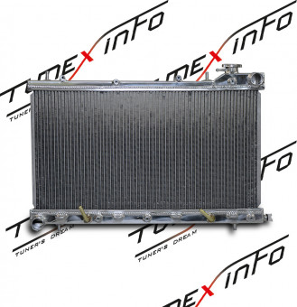Радиатор алюминиевый Subaru Forester SG5 атмо 40мм АТ, 45111-SA131, 45119-SA060