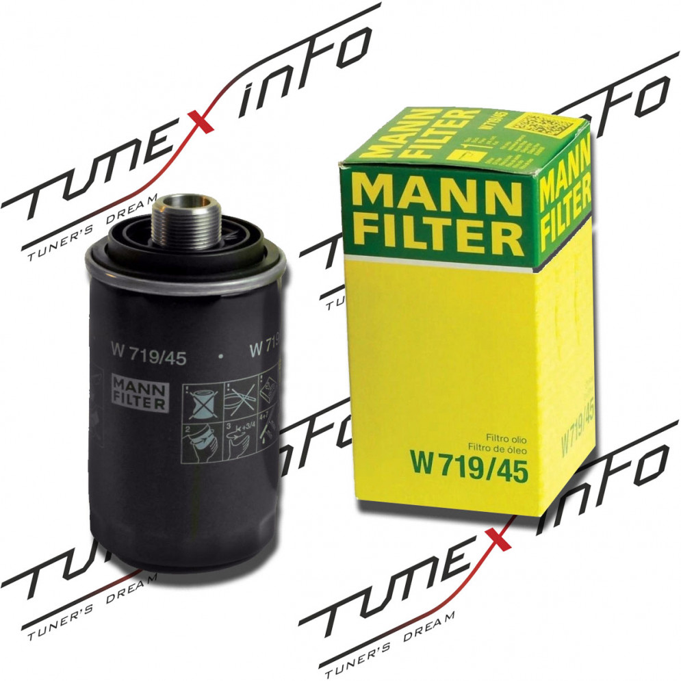 Фильтр масляный W719/45 MANN, купить со скидкой, W719/45 