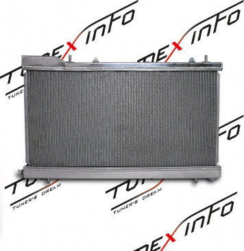 Радиатор алюминиевый Subaru Forester SG5 турбо 26мм AT, 45111-SA111, 45111-SA151