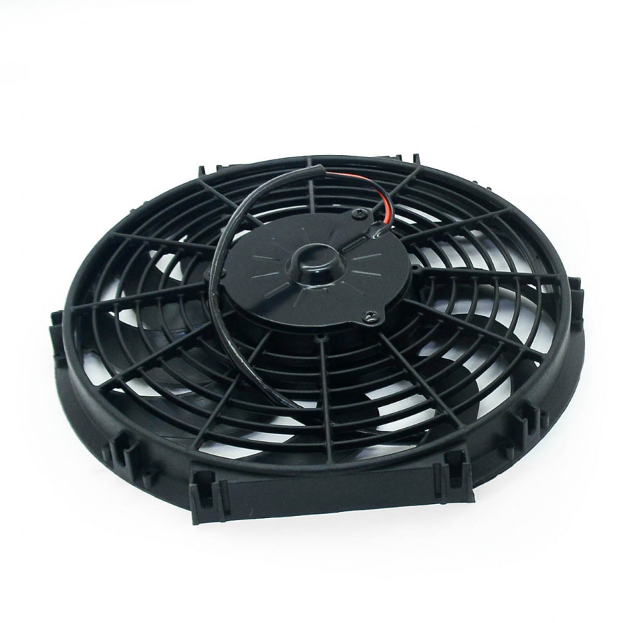 Вентилятор 12" 80W 24V, (30см), сабли лопасти, купить со скидкой, 5282-S 