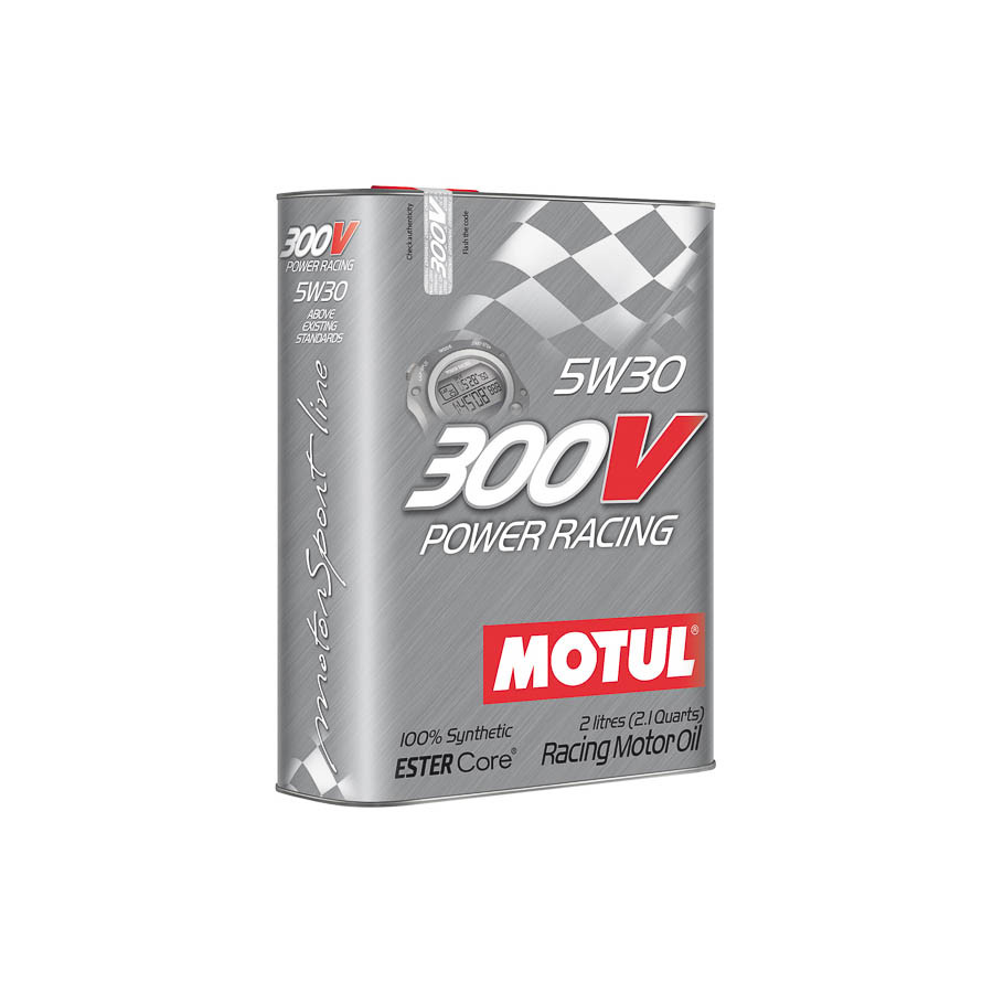 Масло моторное 5W-30 Motul 300V Power Racing 2л, 104241, купить со скидкой, 104241 Масло моторное 5W-30 Motul 300V Power Racing 2л, 104241 