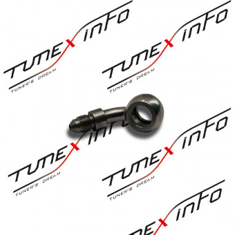 Банжо - фитинг тормозной AN3 - 12MM 45 градусов SS