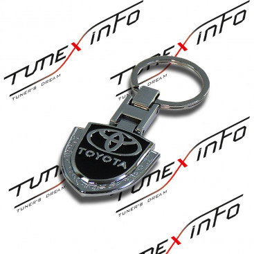 Брелок на ключ Toyota № 1 хром