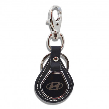 Брелок на ключ Hyundai кожа