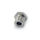 Адаптер переходный (Муфта) M18х1.5 папа - 1\8 NPT мама нержа, купить со скидкой, 038-M1815-1/8-SS 
