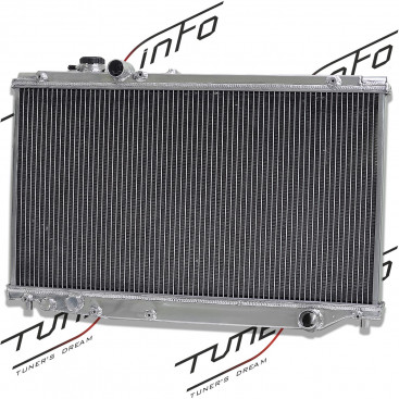 Радиатор алюминиевый Toyota Supra 2JZ-GTE 50mm МТ, 16400-46320