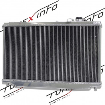 Радиатор алюминиевый Toyota Supra 2JZ-GTE 50mm МТ, 16400-46320