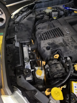 Радиатор алюминиевый Subaru Impreza GR, Legacy BL5, BP5, Forester SH5-9, Outback BP9 05-14 40мм AT