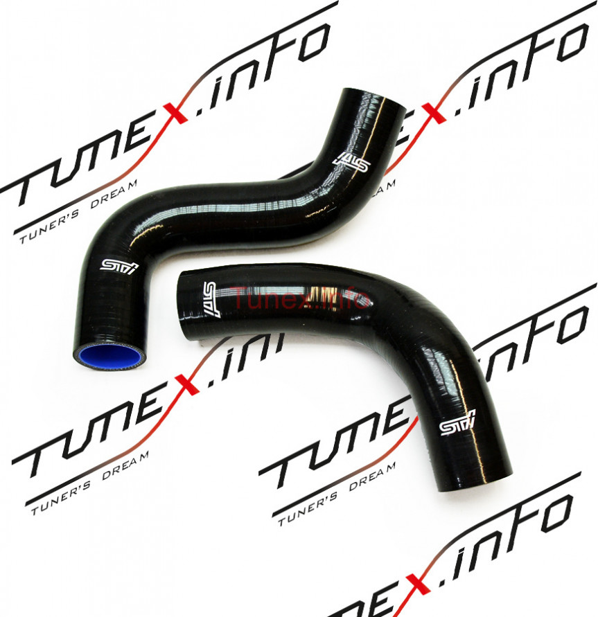 Патрубки радиатора Subaru Forester SF 98-02 EJ20 атмо 2шт, купить со скидкой, als-006black 