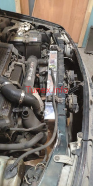 Радиатор алюминиевый Toyota Starlet EP91, 4E-FTE 40mm АТ, 16400-11770, 16400-11890