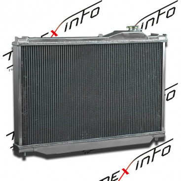 Радиатор алюминиевый Toyota Soarer JZZ30, 1JZ, 2JZ 50мм АТ, 16400-46090