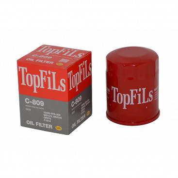 Фильтр масляный C-809 TOP FILS 15400-RTA-004, W610/6