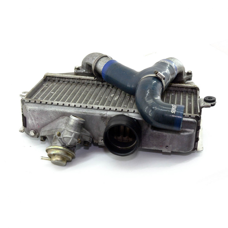 Интеркулер Subaru Impreza WRX STI GRB, GVB, GRF + Y-пайп (Б\У), купить со скидкой, 5050055 