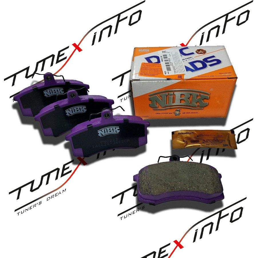 Колодки тормозные дисковые PN1321, NIBK, купить со скидкой, PN1321 