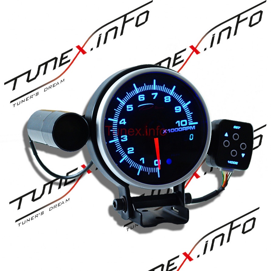 Датчик DEPO 95mm RPM, Тахометр с шифт-лампой, купить со скидкой, PK-NWA 9593 B 