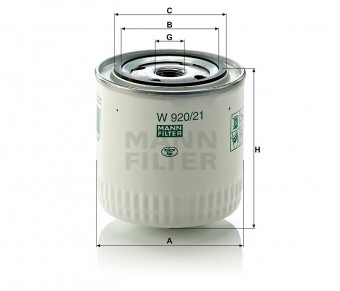 Фильтр масляный MANN W920/21