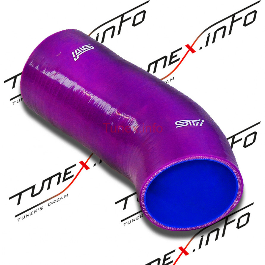 Патрубок под штатный MAF Subaru Impreza WRX STi турбо 2002-2007, купить со скидкой, als-100blue 